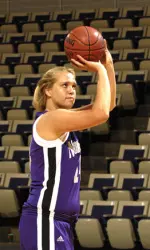Freshman Amy Jaeschke led the Wildcats to their first victory of the season, notching 19 points.