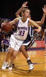 Senior Sara Stutz and the Wildcats battle Marquette at 7 p.m. Monday evening.