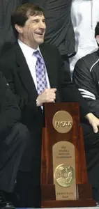 Coach Tim Cysewski and the Wildcats can be seen live on the BTN on Feb. 8 against Minnesota.