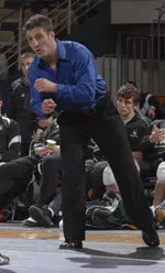 Assistant Coach Andrew Pariano comments on Mike Benefiel