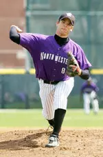 Ryan Myers pitched six complete innings in NU's 4-3 win over Creighton.