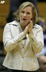 Head coach Beth Combs' (pictured) recruit Amy Jaeschke continues to garner accolades in her senior season.