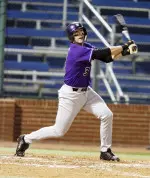 Max Mann was 2-for-5 with two RBI in NU's 10-7 loss to Massachusetts.