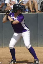 Freshman Nicole Pauly's third home run of the season gave NU a 2-0 lead early in Tuesday's second game against Saint Louis.
