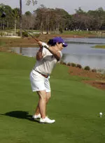 Liliana Alvarez fired a 4-under 68 in Saturday's second round.