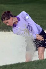 Heather Scholten finished 16th overall after shooting a 2-over 74 on Tuesday.