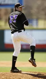 Senior dan schwartz pitched a complete-game, six-hit shut out at Indiana last weekend. The seven-inning contest was his first complete game of the year and his 10th career win.