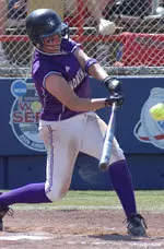 Junior Darcy Sengewald was a triple short of the cycle in Sunday's second game against Penn State.