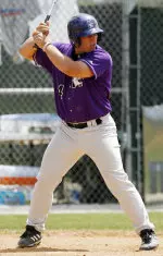 Sophomore Tony Vercelli drove in NU's lone run Tuesday afternoon.