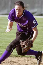 Sophomore Jessica Rigas now has five home runs in 2007.