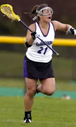 Senior Lindsay Finocchiaro and the 'Cats host Holy Cross in the opening round on Sunday.