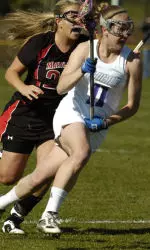 Meredith Frank tied for second on the team with 61 goals in 2007.