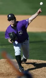Freshman Joe Muraski earned his third win of the season Tuesday against UIC.