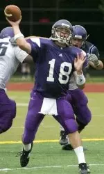 C.J. Bachér was 9-of-12 for 106 yards through the air in Saturday's scrimmage.