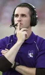 Pat Fitzgerald held his first weekly news conference on Monday.