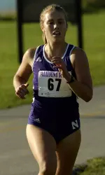 Junior Carly Brown led the 'Cats with a time of 11:25 in the UIC Home Opener on Saturday.