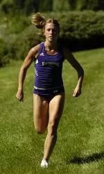 Carly Brown finished eighth overall and led the Wildcats for the second straight week in competition.