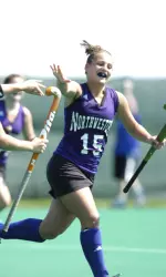 Alex Quinn's goal in the 60th minute of the game was her fifth of the season.