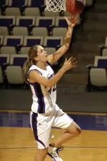 Junior Ellen Jaeschke led Northwestern with 18 points against Penn State Thursday night at the Bryce Jordan Center.