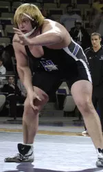 Top-ranked heavyweight Dustin Fox won a major decision, which was his fifth victory in two days.