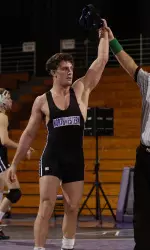 Dominic Marella finished the first day with three victories by decision over his opponents.