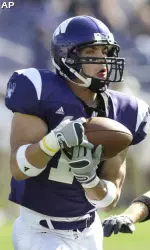 Jeremy Ebert caught four passes for 55 yards in the Wildcats' win over Purdue.