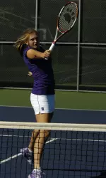 No. 30 Samantha Murray knocked off No. 43 Kelcy Tefft of Notre Dame in the finals of the ITA Midwest Regional.