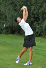 Sophomore transfer Innapha Tantanavivat finished third among Wildcat golfers in her first tournament for NU.