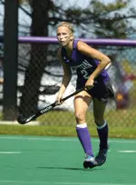 Sophomore Sarah Marcincin anchored NU's defense against No. 5 Iowa on Friday.