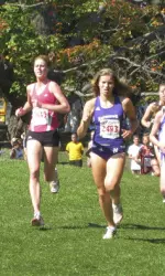 Freshman Sophie Ewald has led all Wildcat runners in two meets this season.