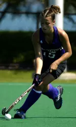 Senior Alexandra Quinn scored her 11th and 12th goals of 2008 against Missouri State.