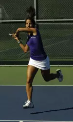 Senior Nazlie Ghazal is competing in both the singles and doubles draws at the Wildcat Fall Invitational this weekend.