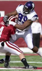 Junior Corey Wootton has terrorized opposing backfields this season to the tune of 14.5 tackles for loss.