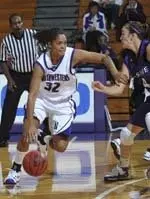 Junior Kristin Cartwright turned in a career-high 14 points and added six steals in NU's 68-60 win over Houston Baptist Thursday night.