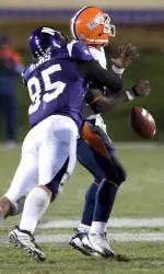Kevin Mims earned his first Big Ten Defensive Player of the Week honor.