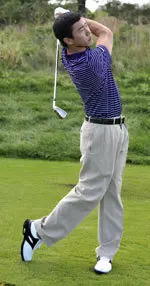 Eric Chun is tied for 10th with teammate David Lipsky after firing an even-par 72 on the first day of the CordeValle Collegiate.