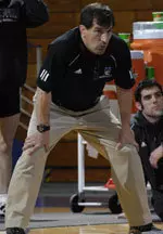 Tim Cysewski, head coach of No. 10 Northwestern, won five Midlands titles as a student-athlete.