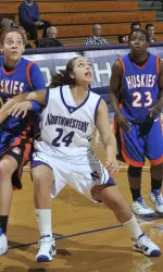 Freshman Maggie Mocchi contributed a career-high 11 points in NU's 68-51 victory over Texas Southern Tuesday afternoon.