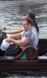 Keegan Kennedy, author of the Big Bowl Blog on NUsports.com, enjoyed his time on the SeaWorld ride