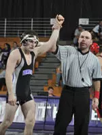 Brandon Precin is into the Midlands quarterfinals after three wins Monday morning.