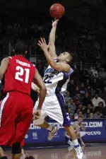 Michael Thompson has handed out a Northwestern freshman record 107 assists this season.