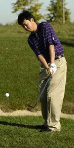Sophomore David Lipsky's bogey-free round paced the Wildcats Saturday against Jacksonville.