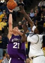Ivan Peljusic scored 13 points and added seven rebounds in Tuesday's win at Michigan.