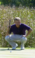 Senior Dan Doyle shot one of Monday's best rounds to finish tied for 12th.