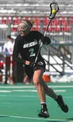 Sophomore Danielle Spencer recorded all five of her goals in the first half.