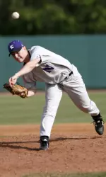 Eric Jokisch allowed just two hits Friday against UNI.