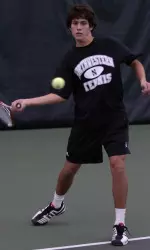 Sophomore Alex Sanborn and junior Marc Dwyer are currently ranked 55th in doubles