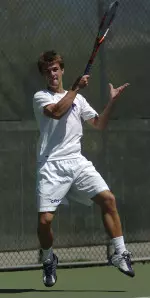 Marc Dwyer has recorded the only singles victory in Big Ten play this season
