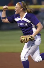 Tammy Williams hit three home runs last weekend in NU's four wins.