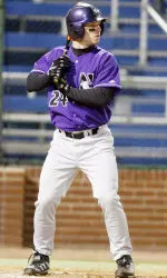 Mike Kalina raised his season batting average to .477.